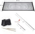 Foldable Mesh Dog Gate Indoor No Drill Pet Gates Portable Puppy Guard Isolation Fence Pet Screen Door for Doorways, Stairs, Hallways 71" x 31.5" 4...