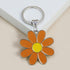 tenghong2021 Cute Daisy Keychain Bag Charm Floral Charm for Purse Keys Metal Keyring Gift for Women Flower Lovers Accessories...