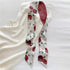 Rose Fashion Bag Handbag Handle Ribbon Scarf Polka Dot Printing Neckerchief Scarf Easy to Wear,Fashion Scarves,Scarves and Wraps Fashion...