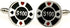 Poker Chip $100 Poker Gambling Casino Pair Cufflinks in a Presentation Gift Box & Polishing Cloth...
