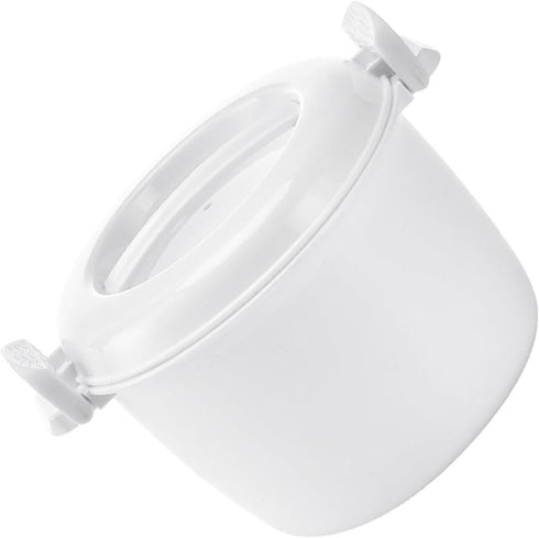 Rice Cooker Small Non-stick Pot Rice Maker Cooker Microwave Rice Maker Microwave Bowl with Lid Microwave Steamer Bowl Rice Making Pan Pasta Cooker...