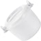 Rice Cooker Small Non-stick Pot Rice Maker Cooker Microwave Rice Maker Microwave Bowl with Lid Microwave Steamer Bowl Rice Making Pan Pasta Cooker...