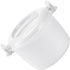 Rice Cooker Small Non-stick Pot Rice Maker Cooker Microwave Rice Maker Microwave Bowl with Lid Microwave Steamer Bowl Rice Making Pan Pasta Cooker...