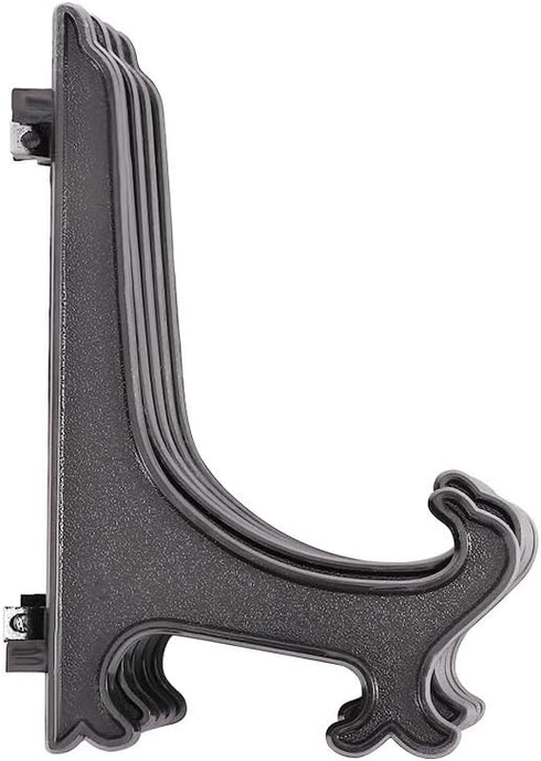 3/4/5/6/7/8/9/10/12inch Display Stands Black Plastic Easels,Plate Display Stands,Picture Frame Stand Holder,Picture Easel at Weddings(5inch 12PCS)...
