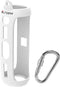 LTGEM Silicone Carrying Travel Case for JBL FLIP 5 Waterproof Portable Speaker with Extra Carabiner - White...