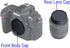 Nikkor Rear Lens Cap + Camera Body Cover for Nikon D7500 D7000 D850 D810 D800 D750 D350 D600 D3500 D3400 D3300 D3200 D3100 D5600 D5500 D5300 D5200...