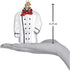 Old World Christmas Chef's Coat Glass Blown Ornament for Christmas Tree 4x4...