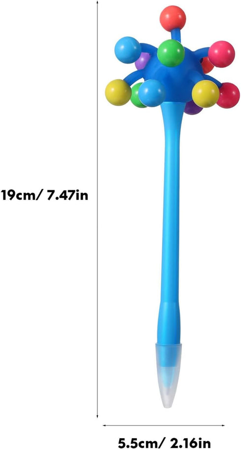 6pcs Stress Ball Ballpoint Pens Funny Monster Ballpoint Pens Cartoon Ballpoint Ink Gel Pens for Kids arty Favors Novelty Pens School Office...