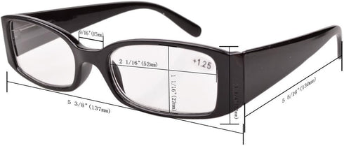 Eyekepper 5 Pairs Reading Glasses for Women Reading Inlcude Reader Sunglasses +2.75 Reading Eyeglasses...