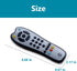 Kids Realistic TV Remote Control with Soft Light and Sound, Early Educational Learning Remote Toy with 3 Different Language, Musical Remote Toy fo...