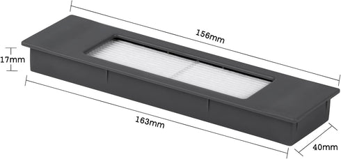 5PCS Hepa Filter Compatible with Robot Vacuum Ecovacs DEEBOT OZMO 920 950 T8 AIVI Max T9 T5 N5 N7 N8+ N8 Pro Plus DX55 DX93 DJ65, Robot Vacuum Cle...