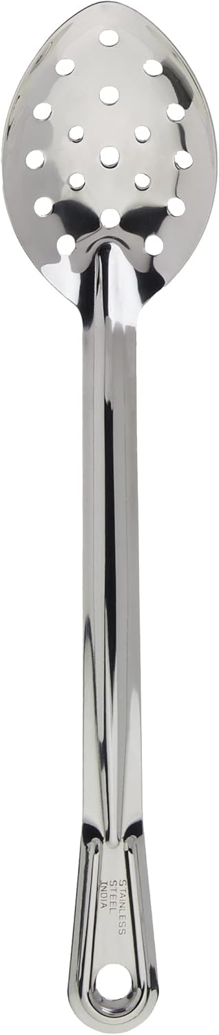 Winco Perforated Stainless Steel Basting Spoon, 13-Inch...