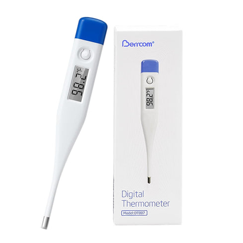 Berrcom Digital Thermometer for Adults and Kids, Oral Thermometer for Baby Rectal and Underarm Thermometer for Fever Alarm Medical Thermometer wit...