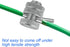 Split Bolt Joint Clamp Wire Connectors for Multiple Electric Fence 20 Pieces Line Tap Clamp...
