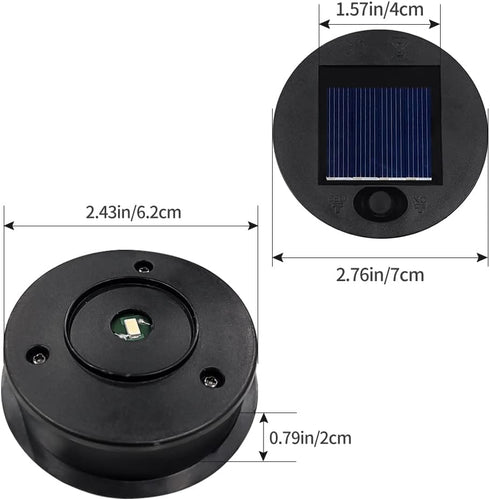 Replacement Solar Light Parts,Waterproof Solar Lanterns Replacement Accessories for Lanterns Outdoor (7CM/2.76 INCH 6PCS)...