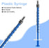10 packs Plastic Syringes, 1ml Syringe for Liquid Ndividually Sealed Syringes Without Needles for Oral Syringe Baby Medicine Syringe Colostrum Col...