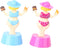 2pcs Girl Toys Bird Wall Decor Hawaiian Decorations Solar Dashboard Toys Car Dashboard Decoration Dancing Toy Solar Hula Girl Dashboard Bikini Pan...