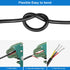 22 Gauge 3 Conductor Electrical Wire, 50FT 22AWG Black PVC Stranded Tinned Copper 3 Wire Cable, 22/3 Cord Extension Cable...