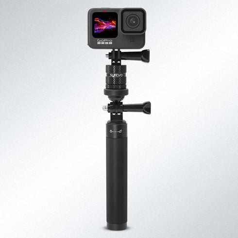 Aluminum 1/4 inch 20 Camera Mount, 360 Degree Rotation Tripod Mount Adapter Compatible with GoPro Hero 12 Black, Hero 11/10/9/8/7/6 Black,DJI Acti...