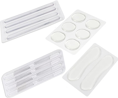 Clear Silicone High Heel Cushion Inserts Pad Heel Grips Anti Slip Sandals Gel Strap Strips Foot Support Gel Shoe Sticker Foot Care Protector for F...