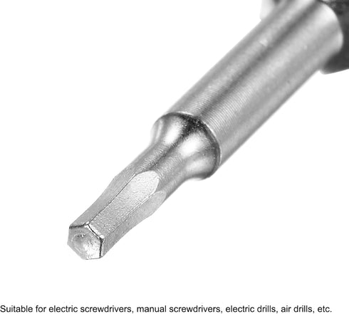 uxcell 5/64" Magnetic Hex Head Screwdriver Bit, 1/4" Hex Shank 2" Length S2 Steel Power Tool, 3 Pcs...