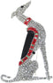 Fashion Brooch Jewelry Silver Tone Greyhound Scotty Borzoi Hound Dog Puppy Canine Rhinestone Enamel Animal Pin Brooch...