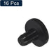uxcell 16 Pieces Black Rubber Stopper, 5mm Plug Holes for 4.5-4.8mm/0.18-0.19" Hole...