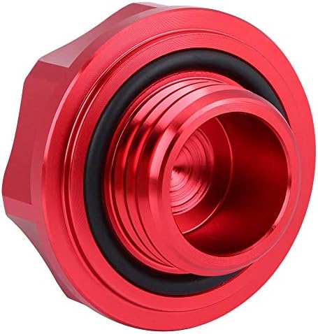 Oil Filler Cap, Aluminium Alloy Oil Filler Cover Engine Fuel Tank Cap for Honda Car(red)...