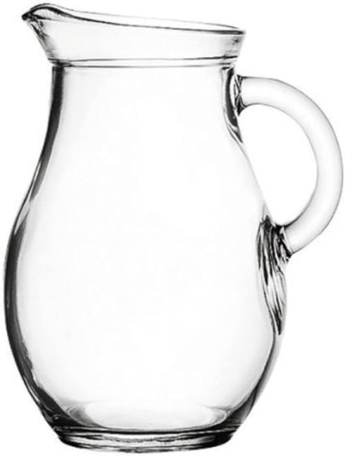 AMAZING CHILD Small Glass Pitcher 18 ounces - 6" High. Child Sized....
