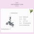 VOROCO Sterling Silver Charm for Bracelets Motorcycle Bicycle Truck Bus Car Charms Bead Transportation series for Woman men Girl Jewelry Gifts...