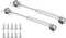 80N/18 lb 10 inch Long Gas Support Cabinet Hinge Safety Lift Support, Gas Shock, Soft Open and Lower Cover Support and BufferTelescopic Cabinet Do...