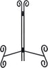 12 Inch Plate Stands for Display, 1Pack Black Iron Adjustable Easel Stand for Photo Picture Frame Plate Album and Home Decoration...