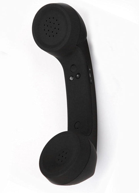 Cordless Telephone Handset, Retro Wireless Mobile Phone Telephone Handset Receivers Headphones Radiation Proof Stereo Convenient Call Cell Phone(B...