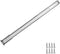 LONTAN 1 Pcs Bottom Mount Centered Drawer Slides for Cabinet & Dresser Drawers 12 Inch Heavy Duty Center Mount Drawer Slides 8" Extension Glide Tr...