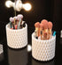 5 Slots 360 Degree Rotating Plastic Desktop Pen Pencil Holder,Makeup Brushes Storage Cup,Office Stationery Organizer...