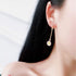 2Pcs Sunflower Daisy Dangle Earrings Long Bar Flower Blossom Floral Drop Earrings for Women Girls Boho Jewelry Set...