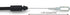 Flapper Style Recliner Release Handle,Recliner-Handles Lane Replacement for Lane and Action,2 5/8" Exposed Wire,Oval tip,Overall Length of Cable 2...