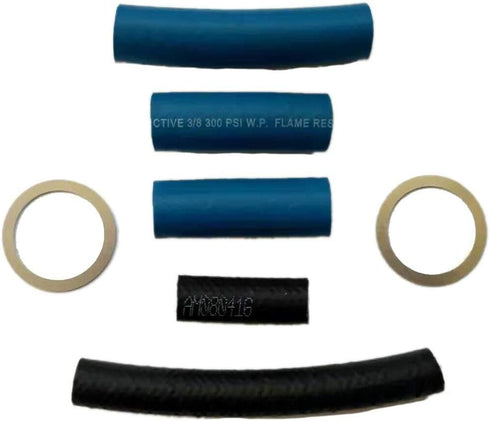 Fuel Filter Lift Pump Hose Lines Washers Kit Compatible with 1994-1997 Ford F250 F350 Superduty 7.3L Diesel Powerstroke...