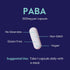 BESTVITE PABA 500mg (120 Vegetarian Capsules) (Para-Aminobenzoic Acid) - No Stearates - Vegan - Non GMO - Gluten Free...