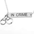 MJartoria Best Friend Necklaces Partners in Crime Engraved Friendship BFF Necklace for 2(Silver color3)...