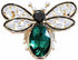 Animal Brooch Pins Set Women Vintage Crystal Enamel Pin Rhinestone Peacock Bee Fish Bird ladybird Cat Retro Insect Shape Pins Jewelry for Men Chri...