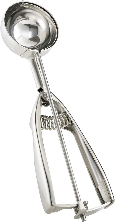 18/8 Stainless Steel Ice Cream Cupcake Muffin Scoop, 3.4 Tablespoon Cupcake Muffin Batter Dispenser...