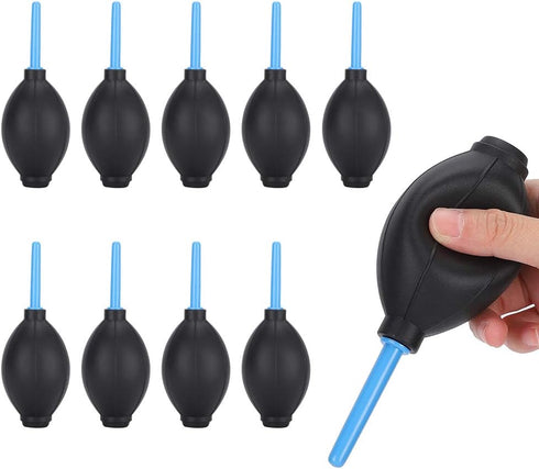 10pcs Air Blower Dust Blaster for Digital DSLR SLR Cameras Sensor Lens Cleaning Bulb Blower Cleaner for Keyboard Camera...