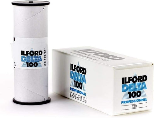 Ilford 1743399 Delta Pro 100 120 Fine Grain Medium Speed, Black and White Film, ISO 100, 120 Size...