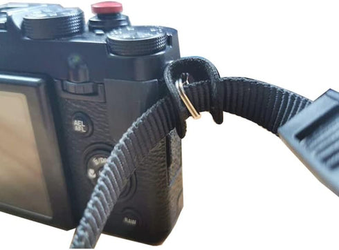 4 Pack Camera Triangle Split Ring Leather Pad Protector Cover Lug Ring Shoulder Strap Belt Hook Holder Replacement Universal for Fujifilm Canon Ni...