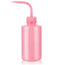 Professional 250ml Tattoo Wash Bottle 8oz (Pink), Narrow Mouth Squeeze Bottle for Medical Lab Irrigation Squeeze Sprinkling Can Wash Plant Bottle ...