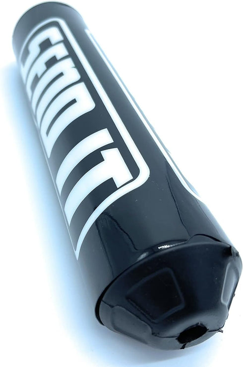 SEND IT Handlebar Pad with FREE GRIP DONUTS - Universal Fit for Dirt Bikes and ATVs Crossbar (BLACK, Round)...