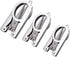 3pcs Folding Scissors,Portable Mini Travel Trip Scissors,Folding Scissors Office Travel Embroidery Pocket Stainless Steel Student Foldable Fishing...