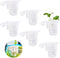 6Pcs Acrylic Aquarium Plant Holder Top of Tank Aquatic Plant Cups Aquarium Plant Pot Fish Tank Plant Basket Aquarium Planter Cups for Aquarium Dec...