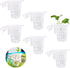 6Pcs Acrylic Aquarium Plant Holder Top of Tank Aquatic Plant Cups Aquarium Plant Pot Fish Tank Plant Basket Aquarium Planter Cups for Aquarium Dec...
